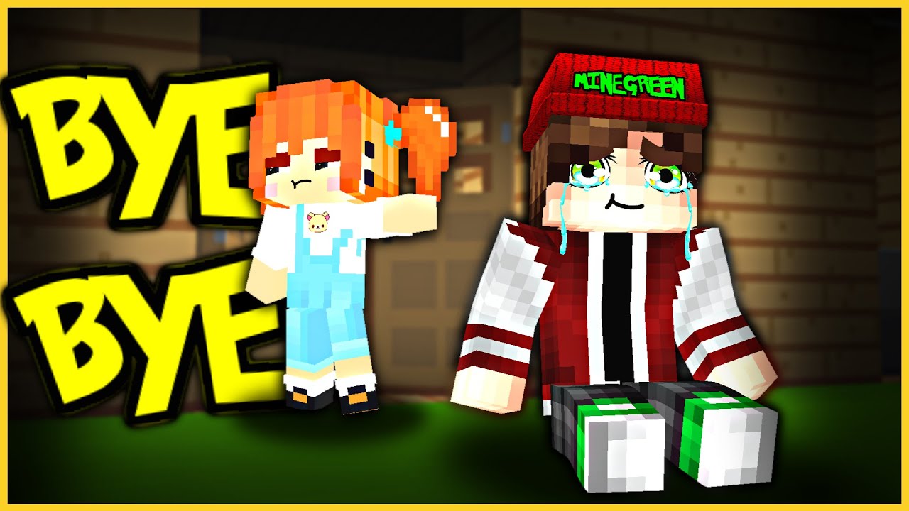 MİNE GREEN'İ EVDEN KOVDU 🥺 - Minecraft