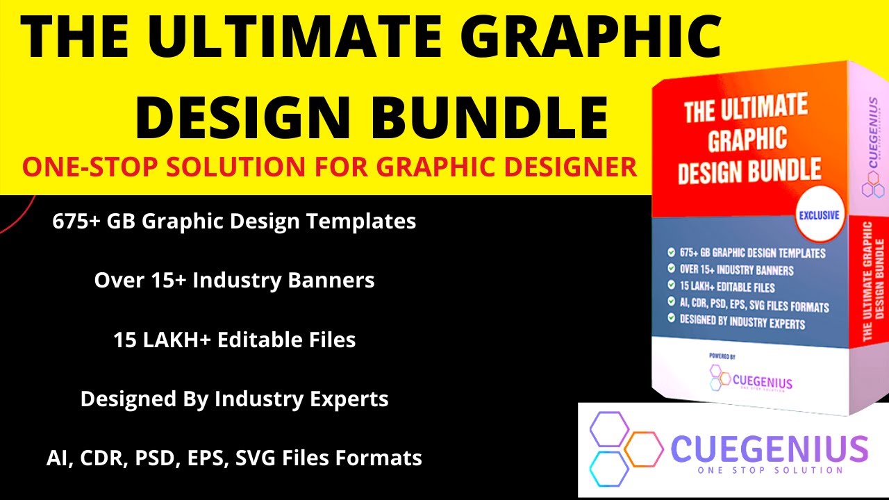THE ULTIMATE GRAPHIC DESIGN BUNDLE - YouTube