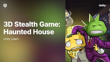 3D Stealth Game: Haunted House