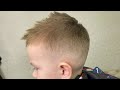 Детская стрижка. Kids haircut.Как быстро постричь маленького мальчика.