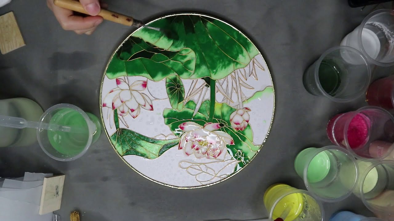 Unboxing, Cloisonné Kit, Enamel Koi Picture