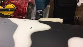 A-10 aileron and flap movement