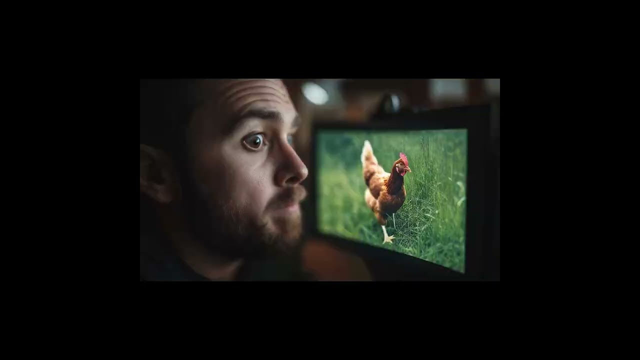 Man turned into Farting Chicken by Chicken Challenge 