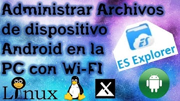 Cómo crear un Servidor FTP desde Celular Andorid (Es Explorer) (LINUX)