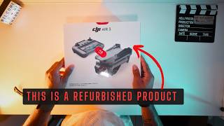 Unboxing DJI Air3 Silently - Going Refurbished worth it ?? Asmr