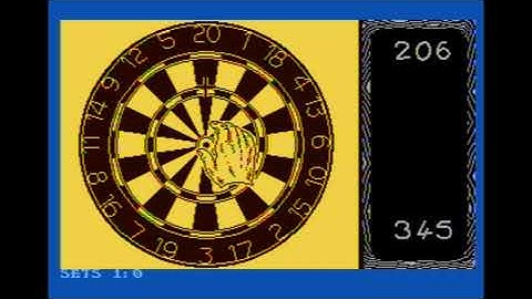 180 - Darts - Atari 8 Bit Retro