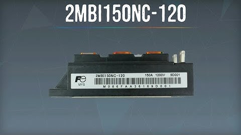 Fuji 2MBI150NC-120 Power Transistor Module