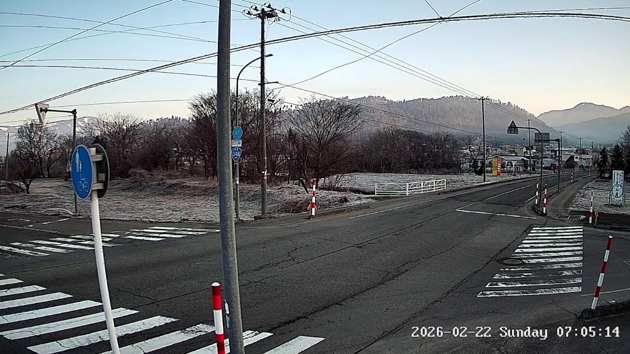 山形県西置賜郡白鷹町乙ライブカメラ Yamagata Nishiokitama Live camera.world.cam