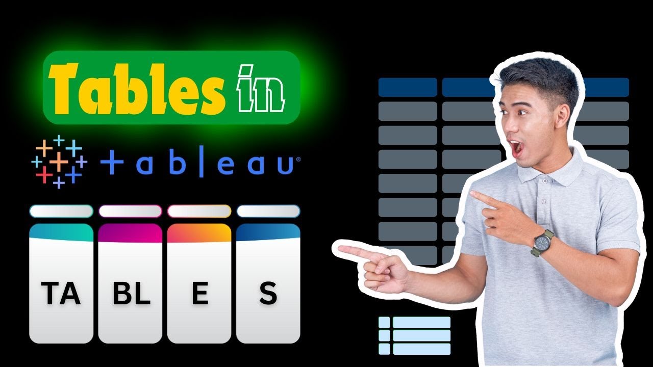 Tableau Mastery: Optimizing Tables for Insights | Tableau Course ...