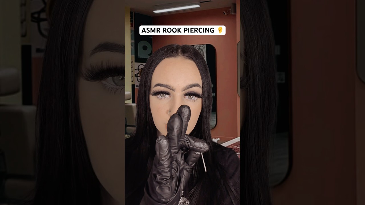 [ASMR] Быстрый пирсинг клюва | Хрустящий звук 