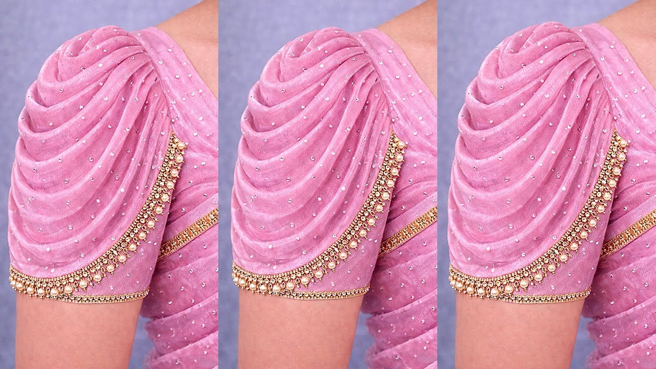 Trending sleeve design cutting and stitching| blouse sleeves design| बाजू का डिजाइन sleeves design|