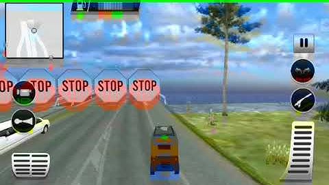 TukTuk Rickshaw. Free Mode In Highway. US Rickshaw Driver Android GamePlay. Part-2.