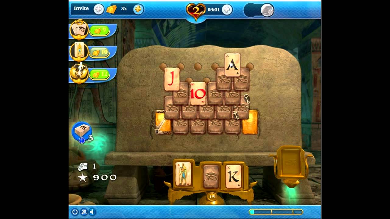 Pyramid Solitaire Saga level 33, 3 stars 😈