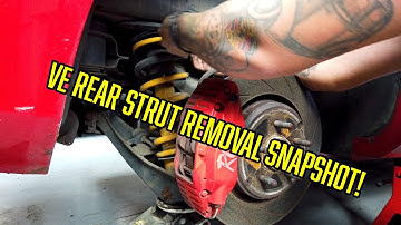 Quick Vid - VE rear strut removal - Full Vlog on our channel - RCS Media