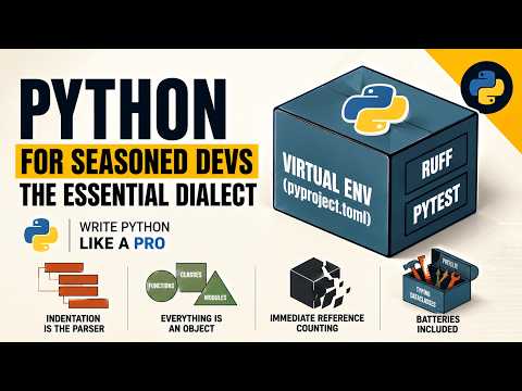 Python for existing Java & JS Developers. Build up on what you already know
