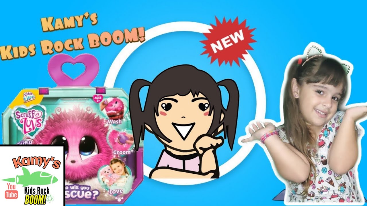 Kamy’s Giant SURPRISE Kids Rock BOOM! | Scruff a Luvs Real Rescue Electronic Interactive