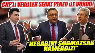 CHP'li vekiller AKP'yi Sedat Peker ile vurdu! \