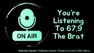 Working with your late night radio host [F4A] [ASMR] [Audio RP] [Radio Host Speaker] [Friends to ?]