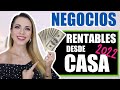 NEGOCIOS RENTABLES DESDE CASA 2021-2022