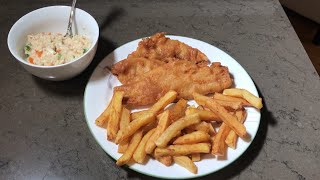 Fish and Chips with a Non Alcoholic Beer Batter by Goldlynx Recipes and Reviews 235 views 9 months ago 6 minutes, 16 seconds