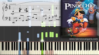When You Wish Upon A Star - Piano Tutorial - PDF chords