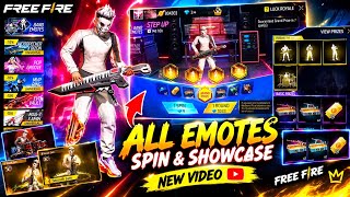 New Lucky Spin Event 🔥 Grand Prize & 4 Premium Emotes Free Fire Max