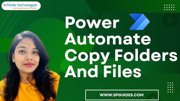 How to copy folder and files using Power Automate