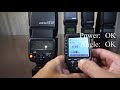GODOX製 Xpro & X1R、各種ストロボ遠隔操作テスト