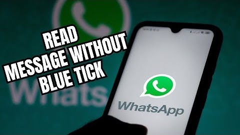 How to Read WhatsApp Messages Without Blue Tick 2025?