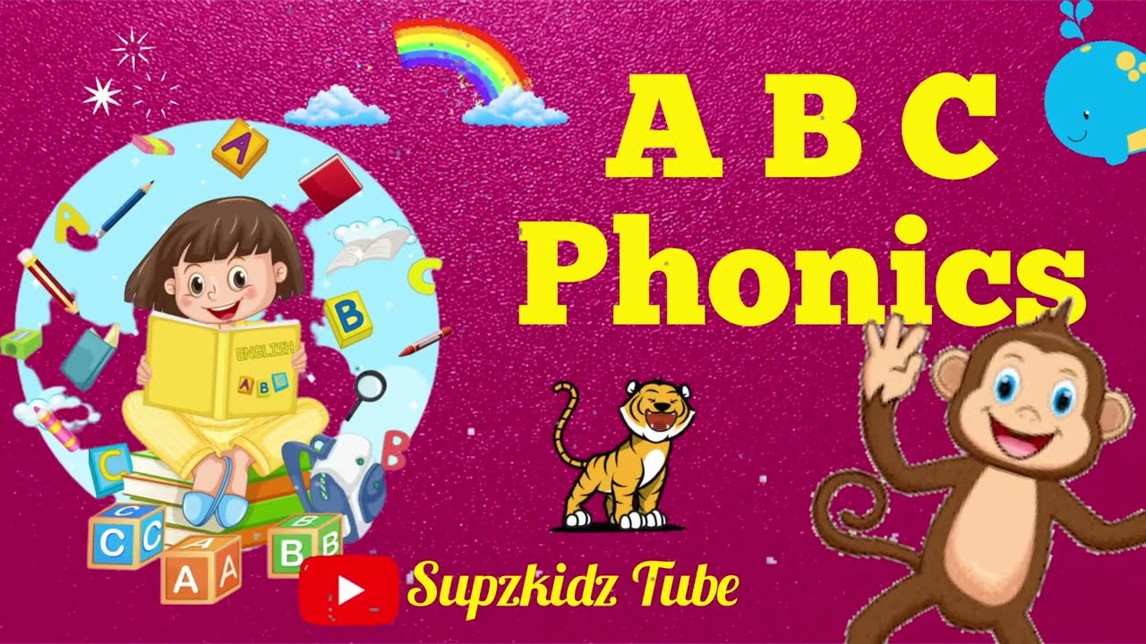 ABC PhonicsA for AppleAlphabetsKids Phonic Rhymes phonics phonics