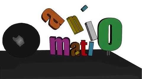 3d text animation with Autodesk maya