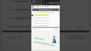 How to Pass the LinkedIn Assessment (Agile Methodologies) with a Top 15% Result #coding #linkedin Profile