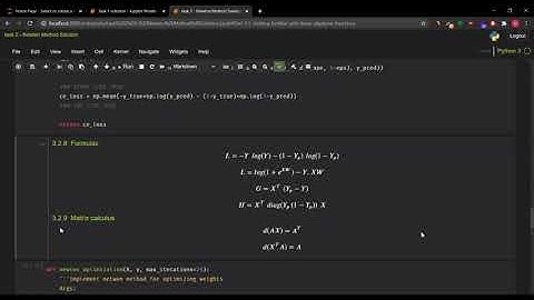 Week-3 Part-2 Newton Optimization