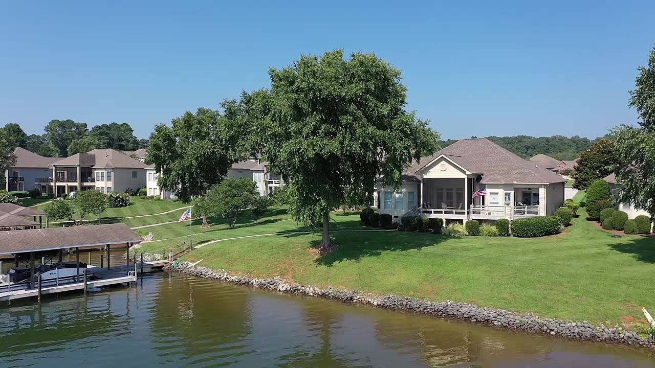 Tellico Village lakefront villa for sale at 229 Coyatee Shores YouTube