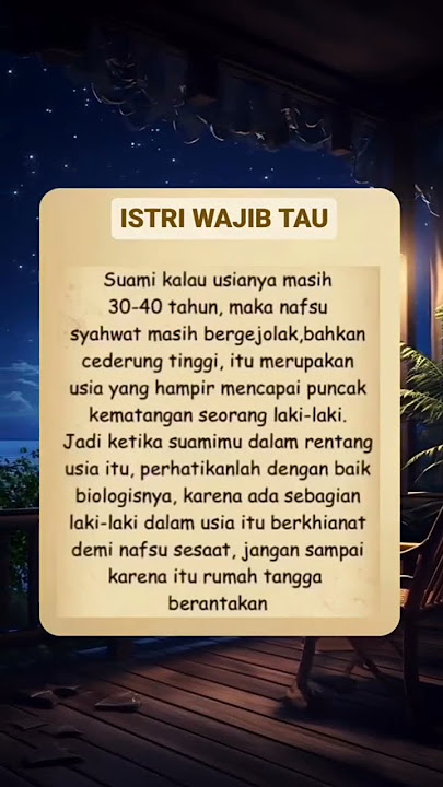 ISTRI WAJIB TAU #shorts #quotes #videomotivasi #storywa #videoshort