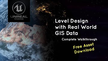 UE5 Level Design with Real World GIS Data | Free Asset Download