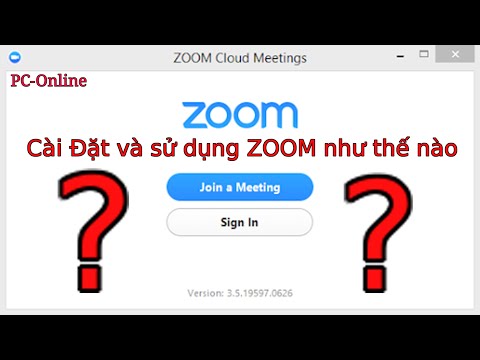 Hướng dẫn tải và cài đặt sử dụng ứng dụng Zoom trên máy tính để tham gia lớp học trực tuyến