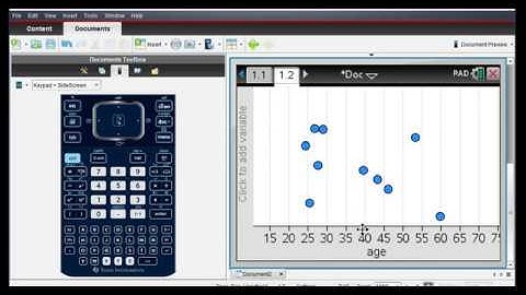 Finding Linear Regression Equation and Making Predictions TI-Nspire