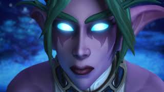 Tyrande , Elune and Winter Queen Cinematic | World Of Warcraft screenshot 3