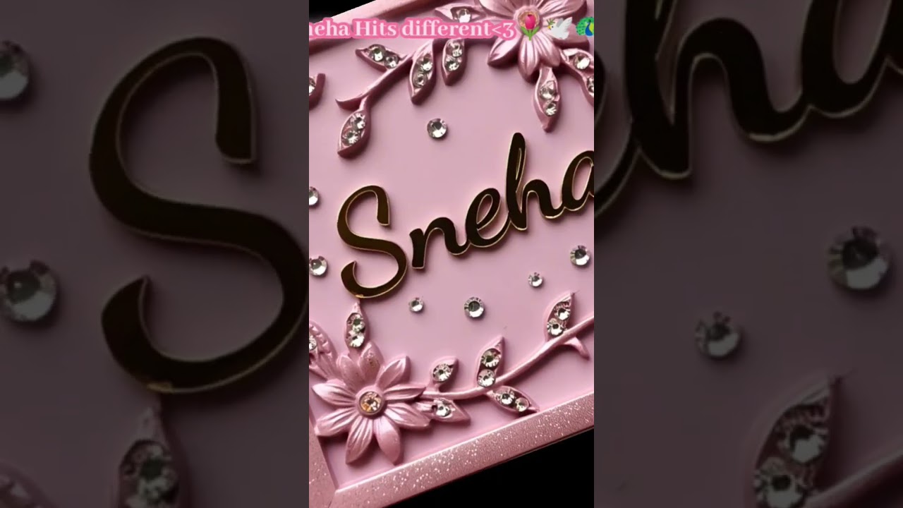 (requested) sneha name Hits different🎀🦋 