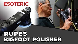 How to use RUPES Bigfoot Polishers - Esoteric Car Care