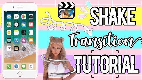 Shake transition tutorial on ccp:)