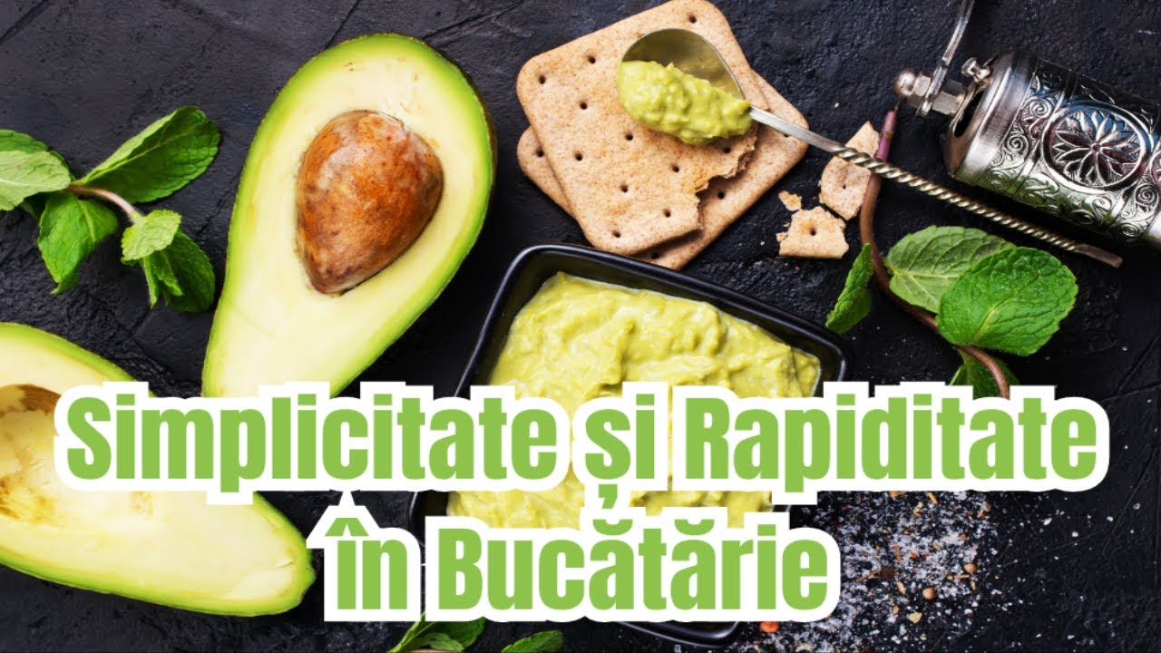 Sos de Avocado cu doar 3 ingrediente