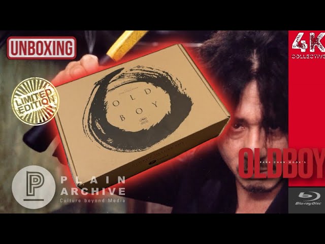 Oldboy Deluxe Box Director Approved Limited Edition Blu-ray