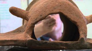 Featured Conservation Project: Haniwa in the Form of an Archer