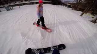 Vars snowboarding March 2015
