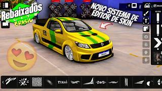 NEW SPOILER RELEASED FOR THE REBAIXADOS ELITE BRASIL UPDATE WITH THE SKIN EDITOR SYSTEM screenshot 5