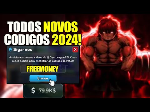 NOVO CÓDIGO +TODOS OS CÓDIGOS ATUALIZADOS DO Gym League (Liga de ...