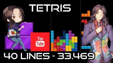 40L Sprint - 33.469 Seconds - [Tetris]
