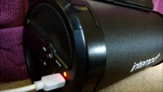 intempo tube speaker